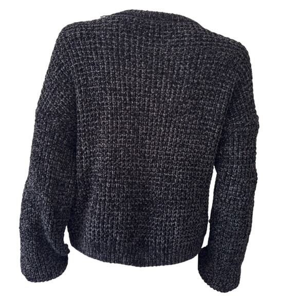 New SANCTUARY ANTHRO Women's Crew Neck Long Sleeve Pullover Sweater Size S - Picture 3 of 5